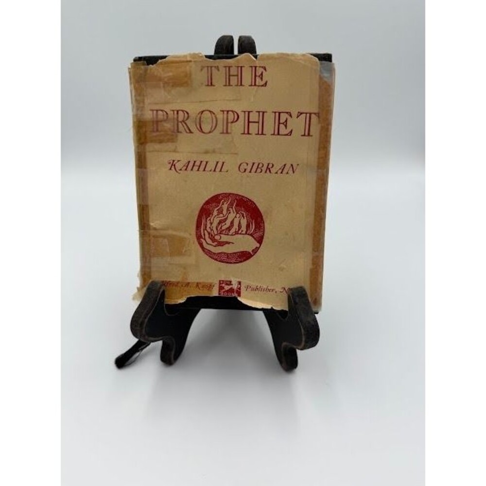 1953 The Prophet by Kahlil Gibran Mini Book Alfred Knopf, Good Vintage Condition
